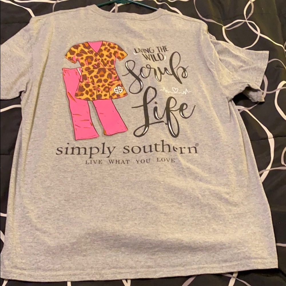 THESE HAVE SOLD. Simply Southern Nurse Shirts
